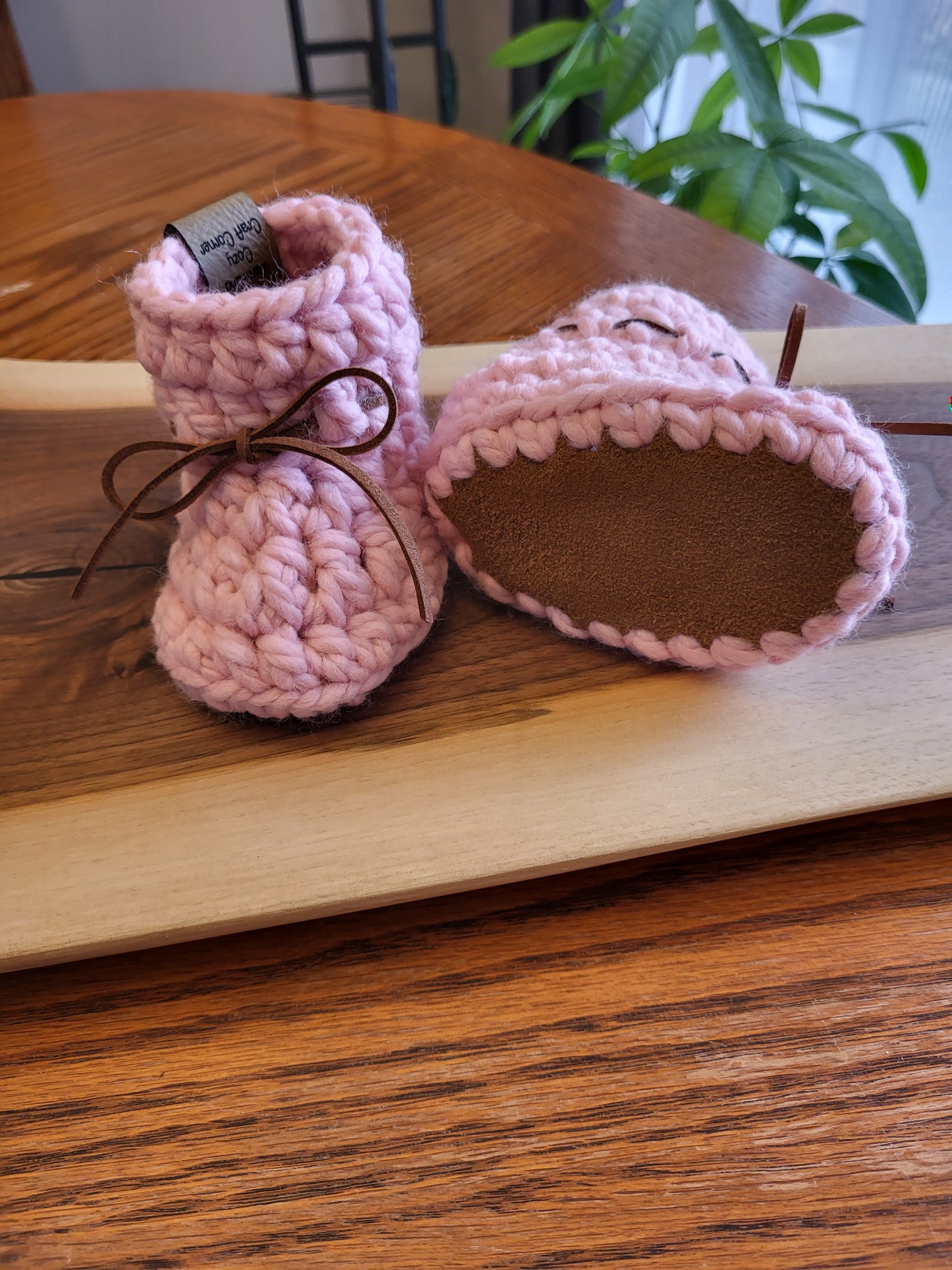 Baby Booties - Suede Sole