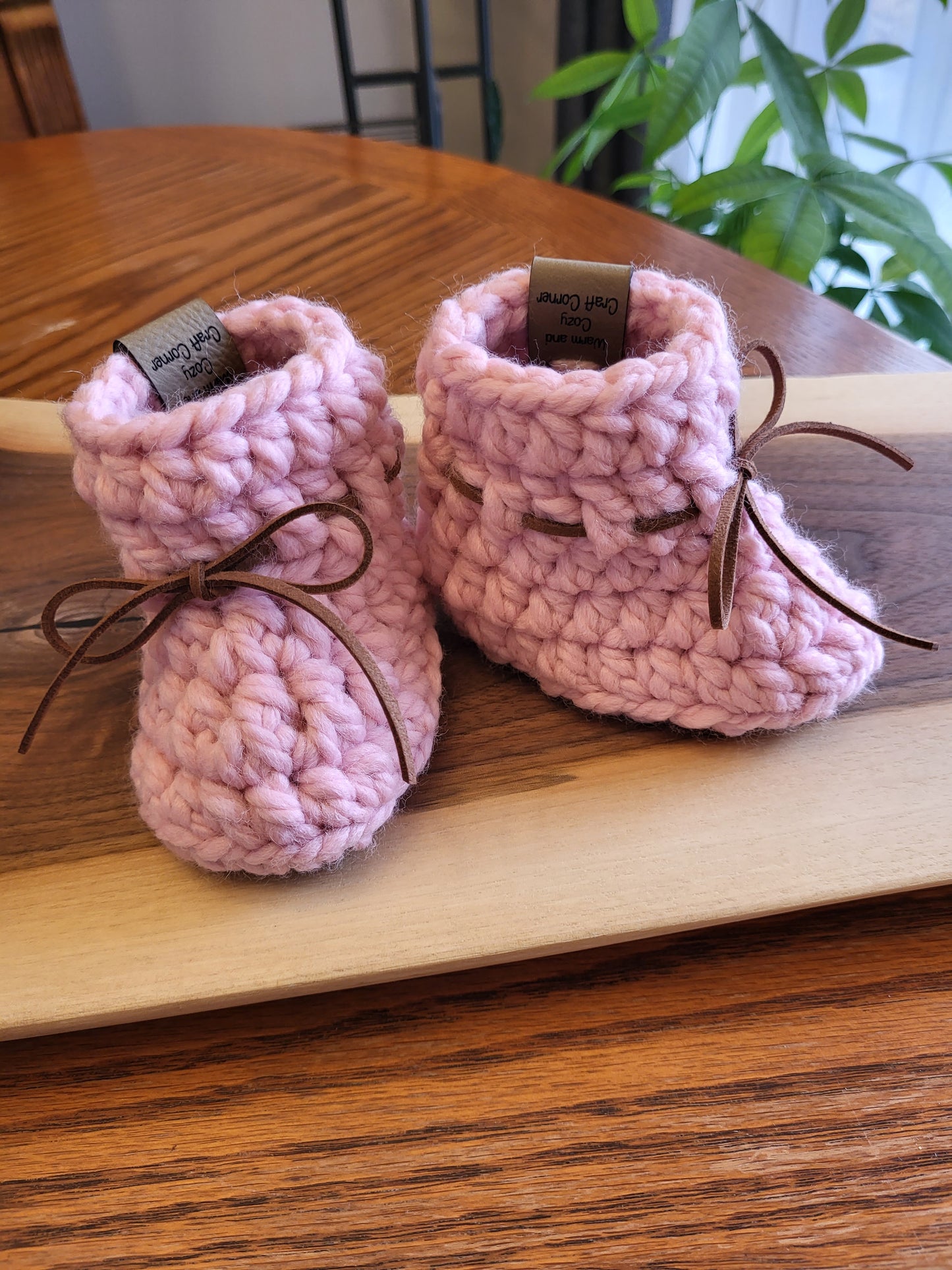Baby Booties - Suede Sole