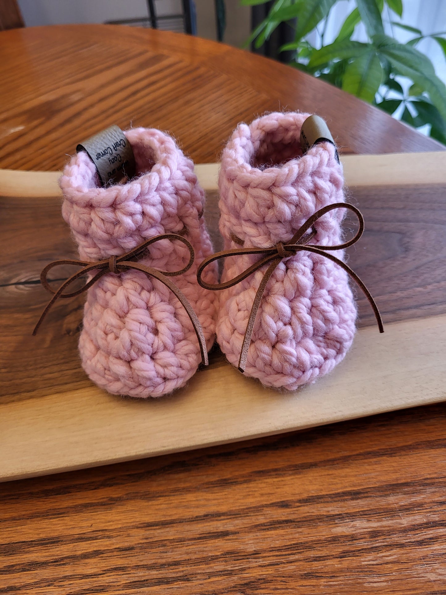 Baby Booties - Suede Sole