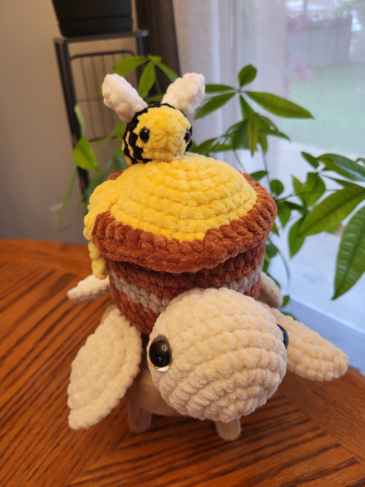 Honey Bee Turtle - Plush
