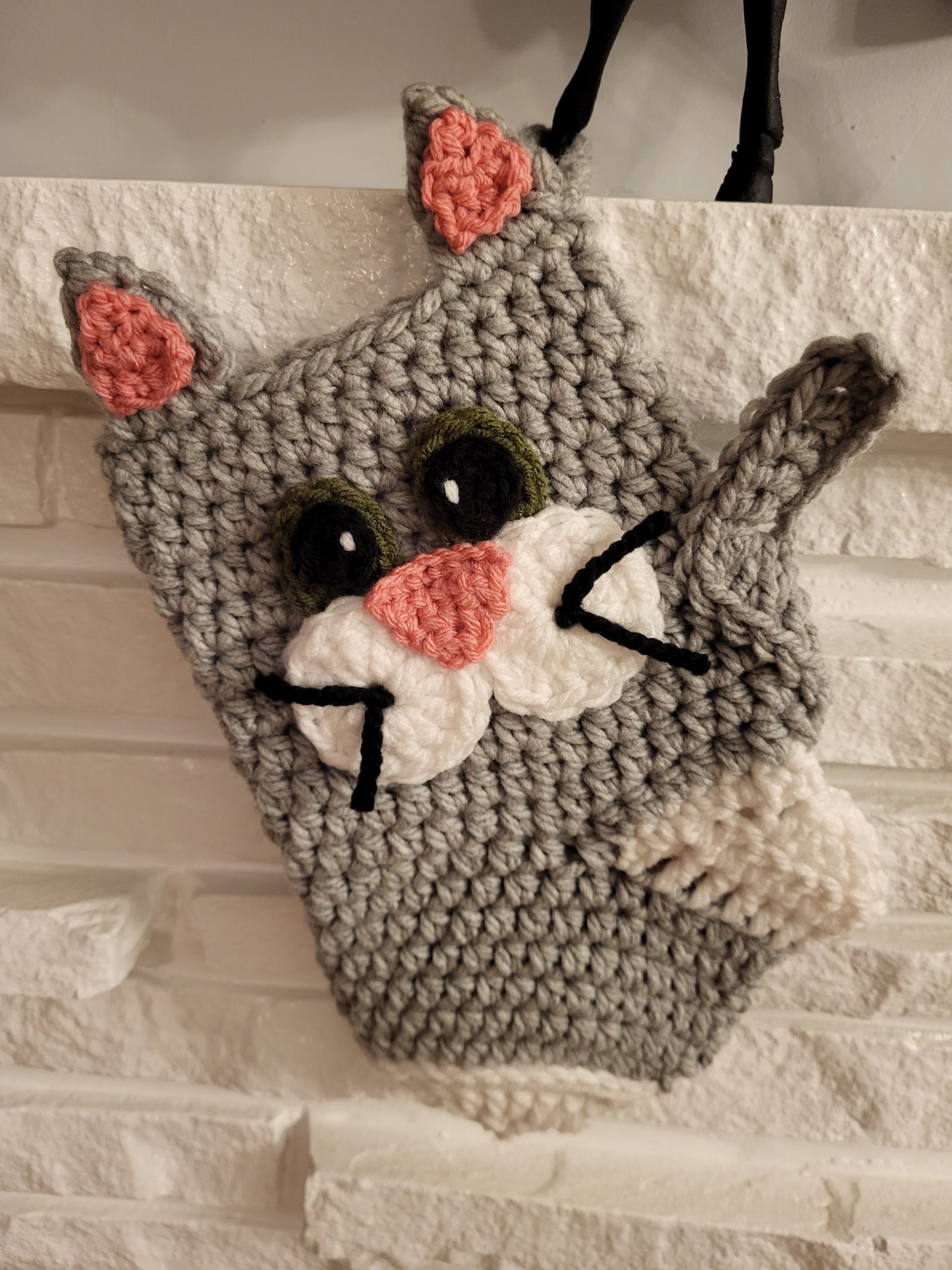 Kitty Christmas Stocking - Cat Stocking