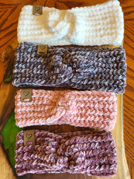 Velvet Twisted Headband
