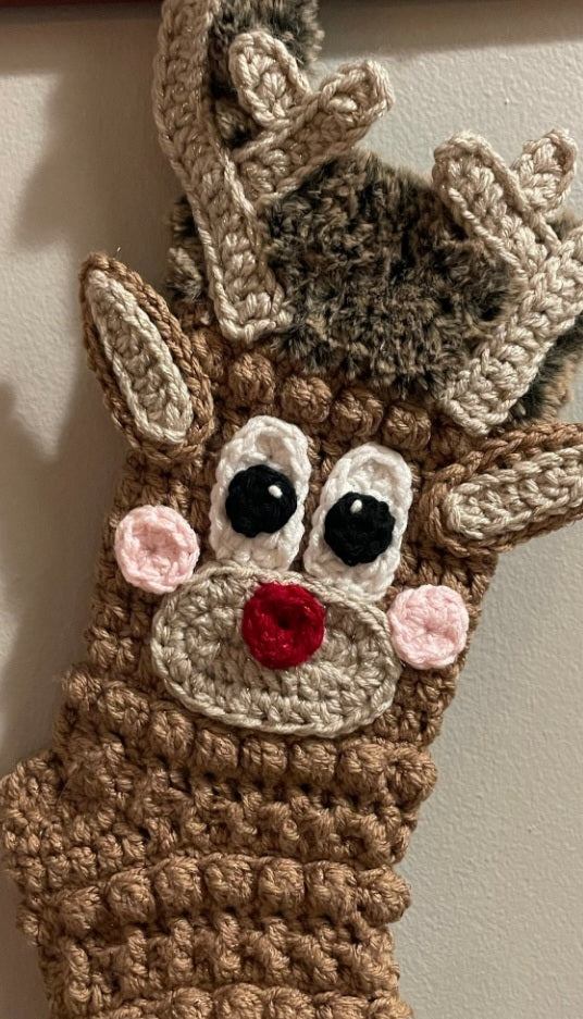 Classic Christmas Stockings - Santa - Rudolph - Snowman