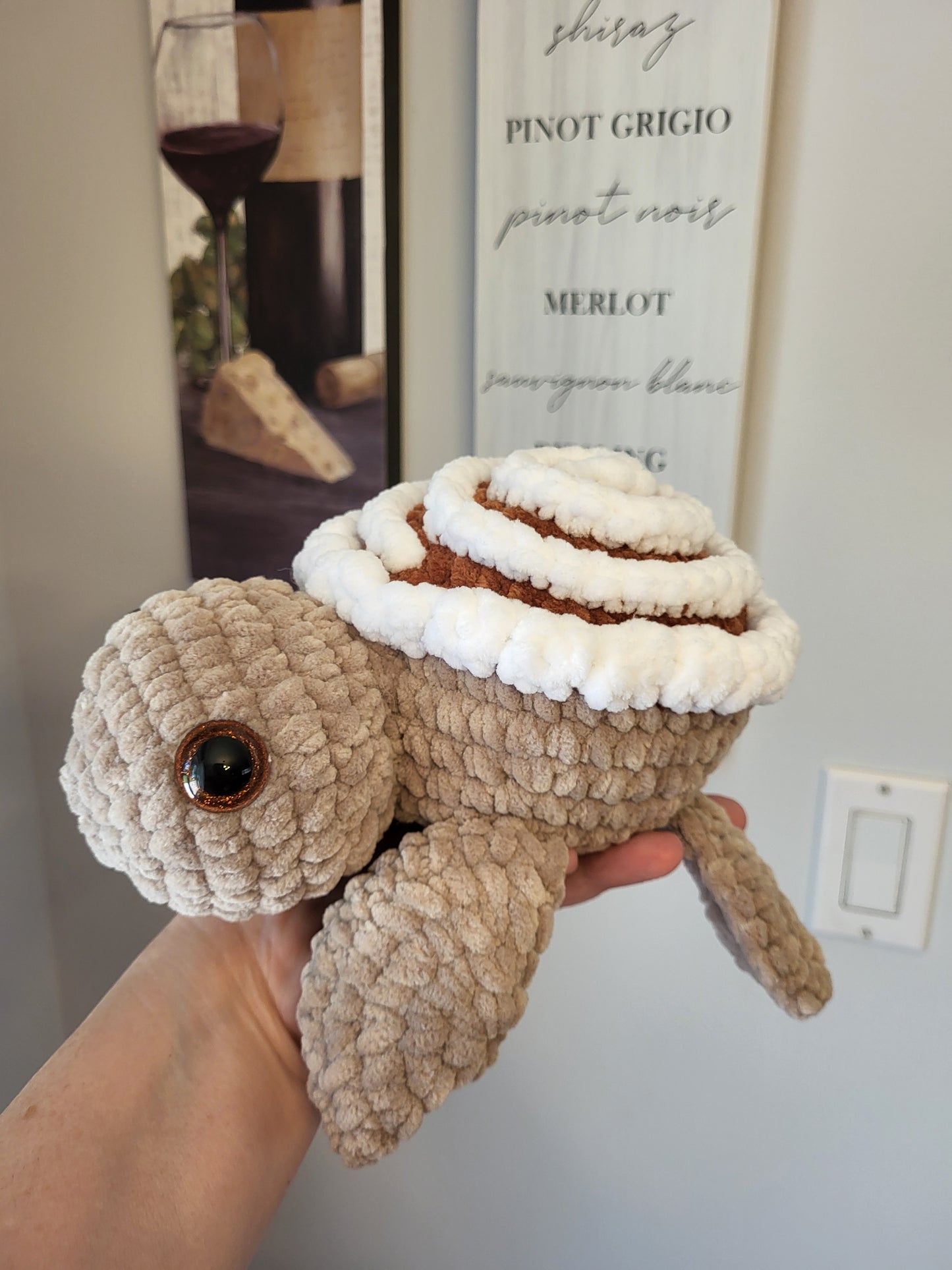 Cinnamon Roll Turtle - Plush