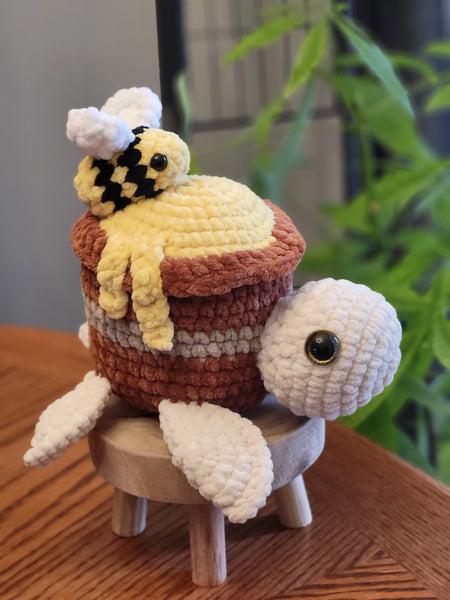 Honey Bee Turtle - Plush