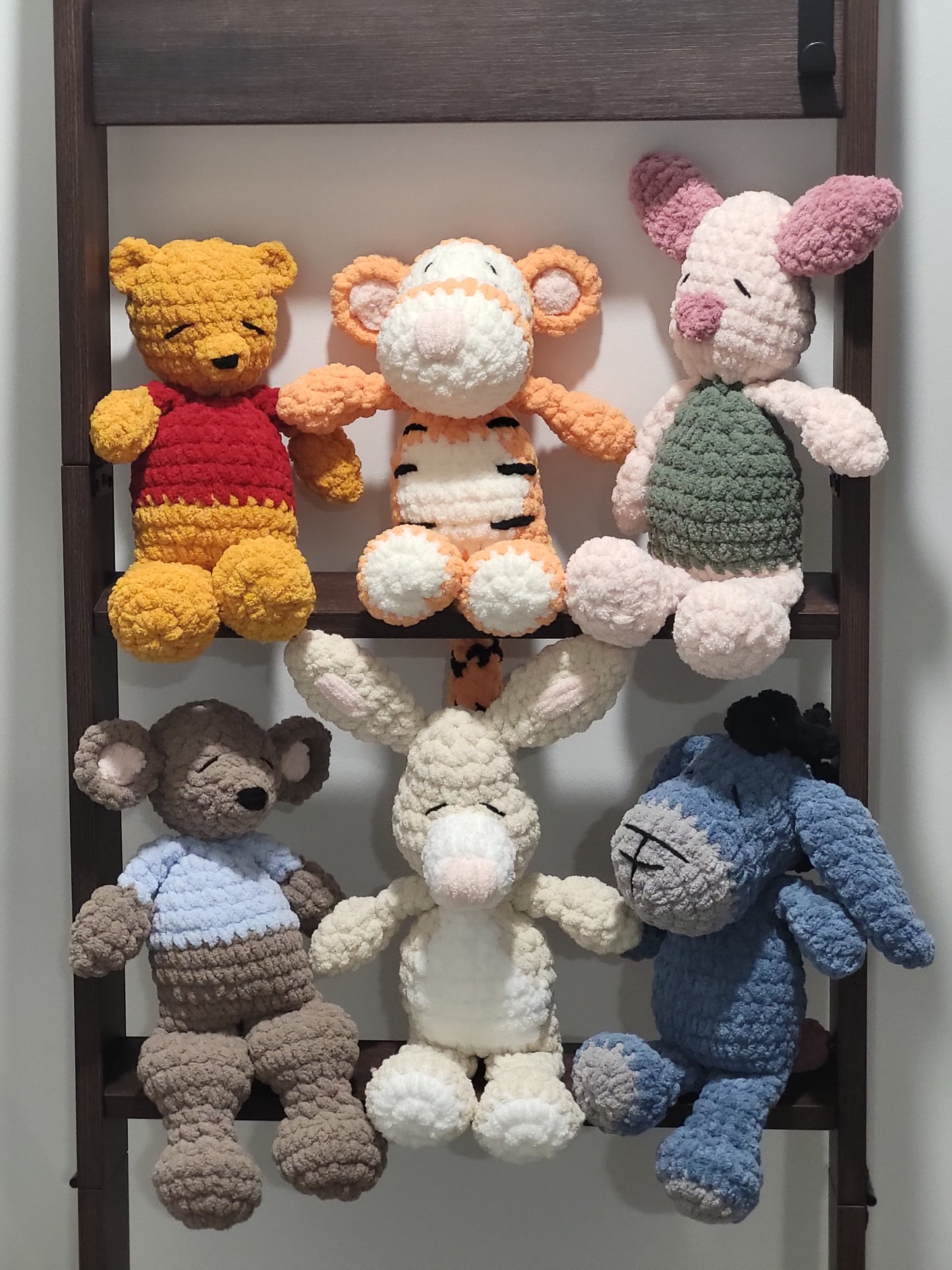 The 100 Acre Woods Collection - Fully Stuffed Body Plushies - 12”