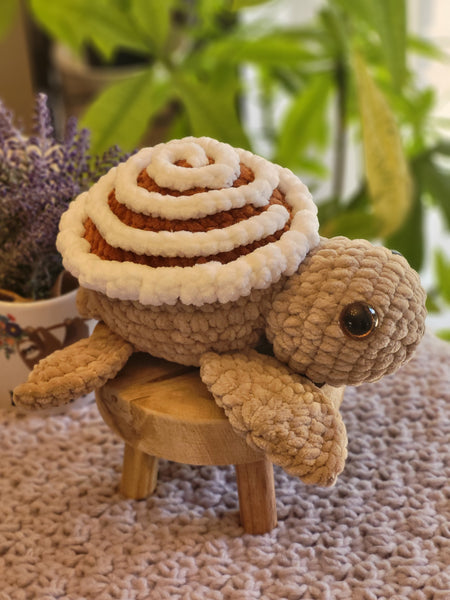 Cinnamon Roll Turtle - Plush