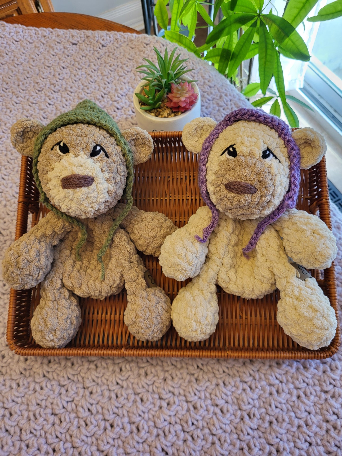 Bitty Teddy Bear Snuggler - Baby