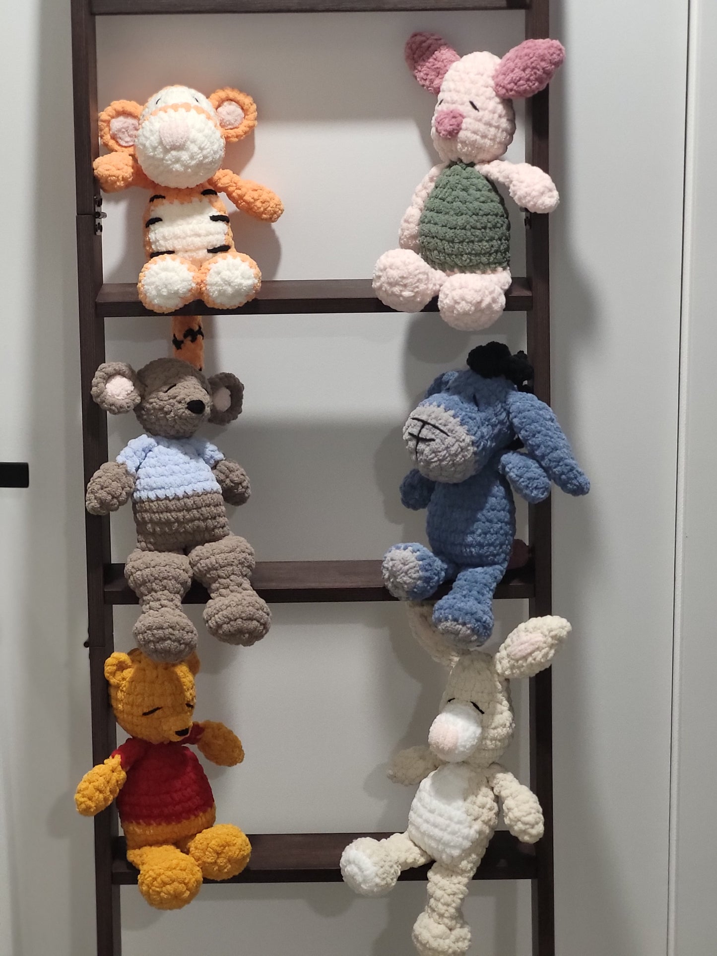 The 100 Acre Woods Collection - Fully Stuffed Body Plushies - 12”