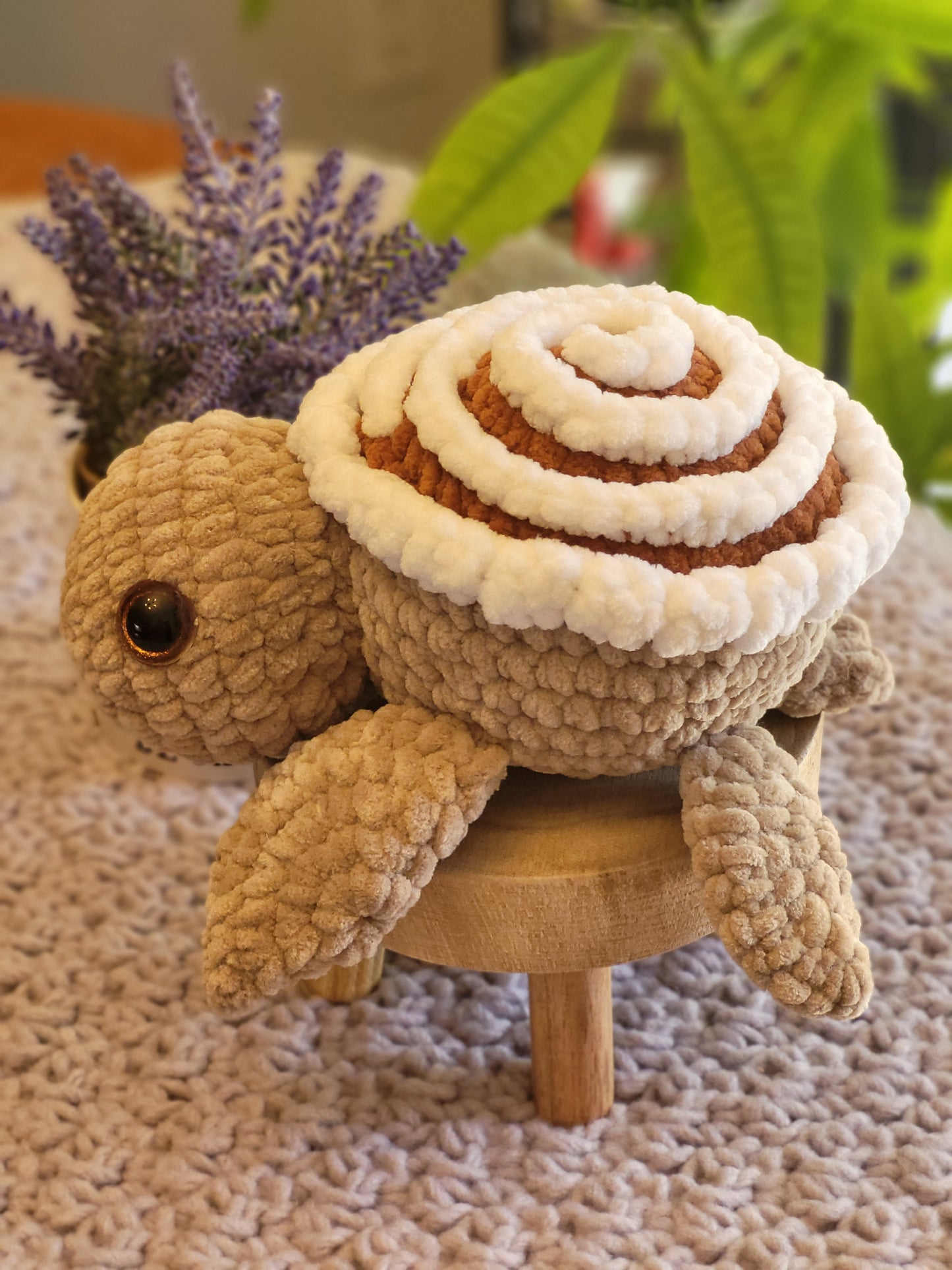 Cinnamon Roll Turtle - Plush