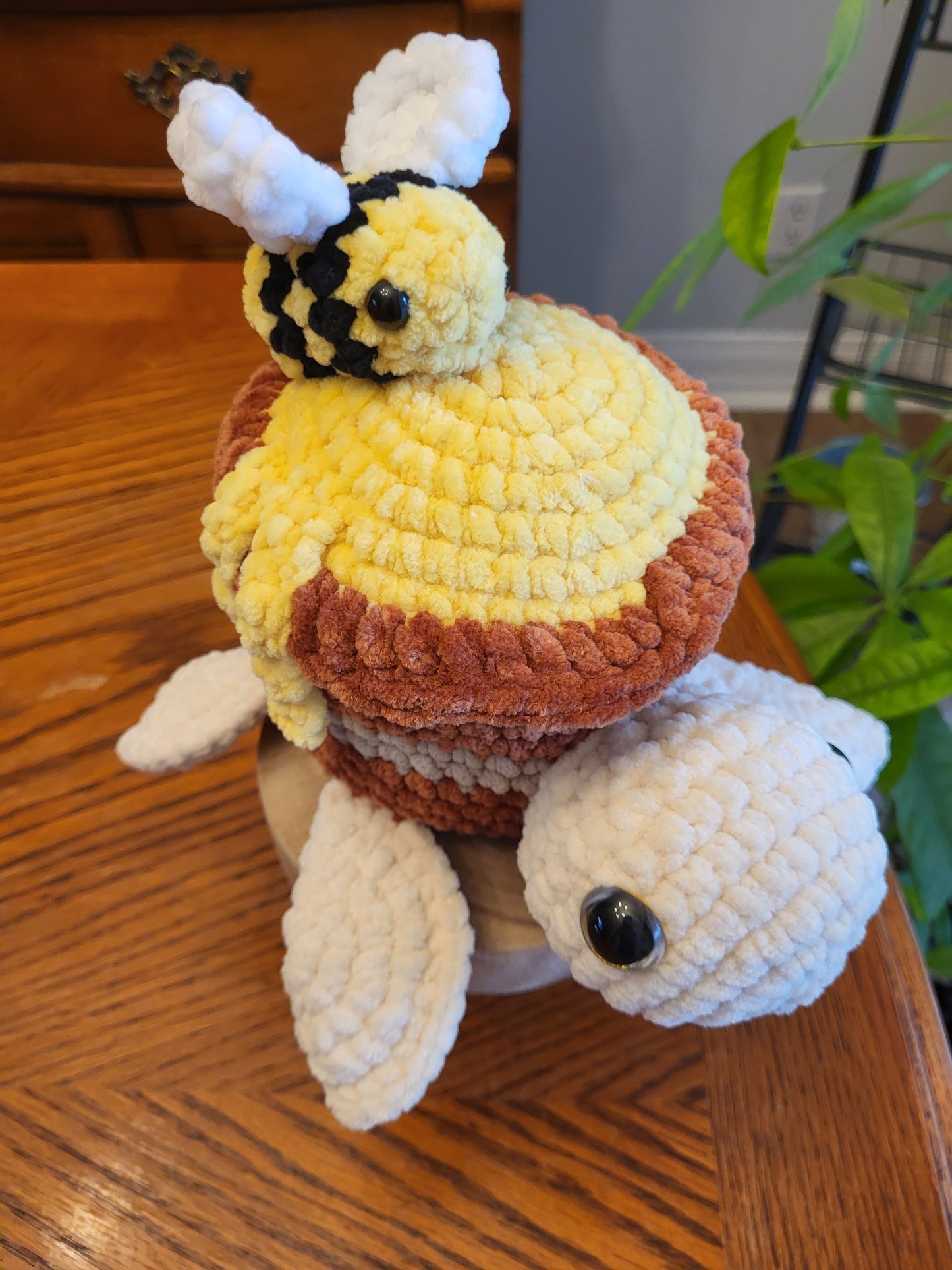 Honey Bee Turtle - Plush