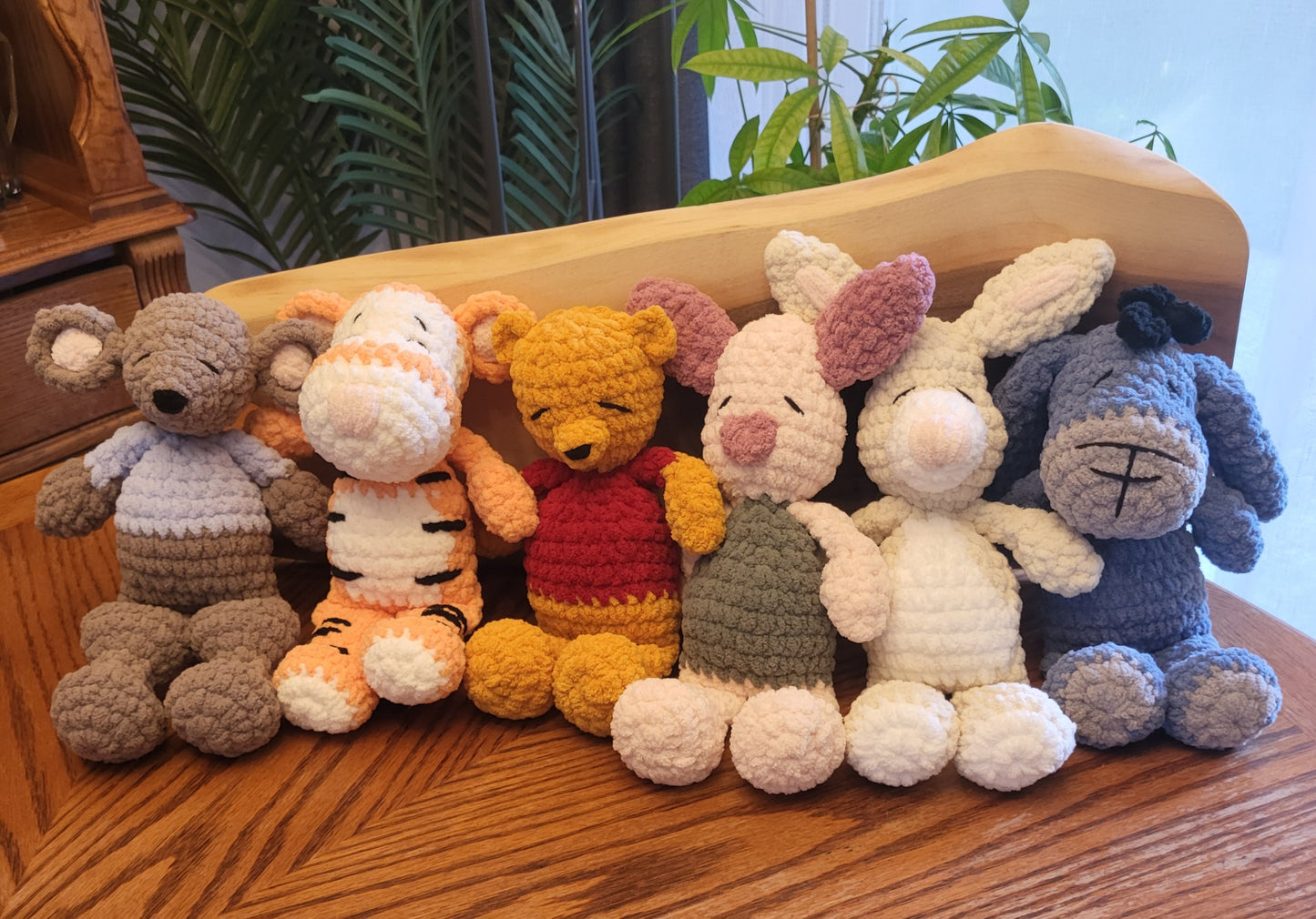 The 100 Acre Woods Collection - Fully Stuffed Body Plushies - 12”