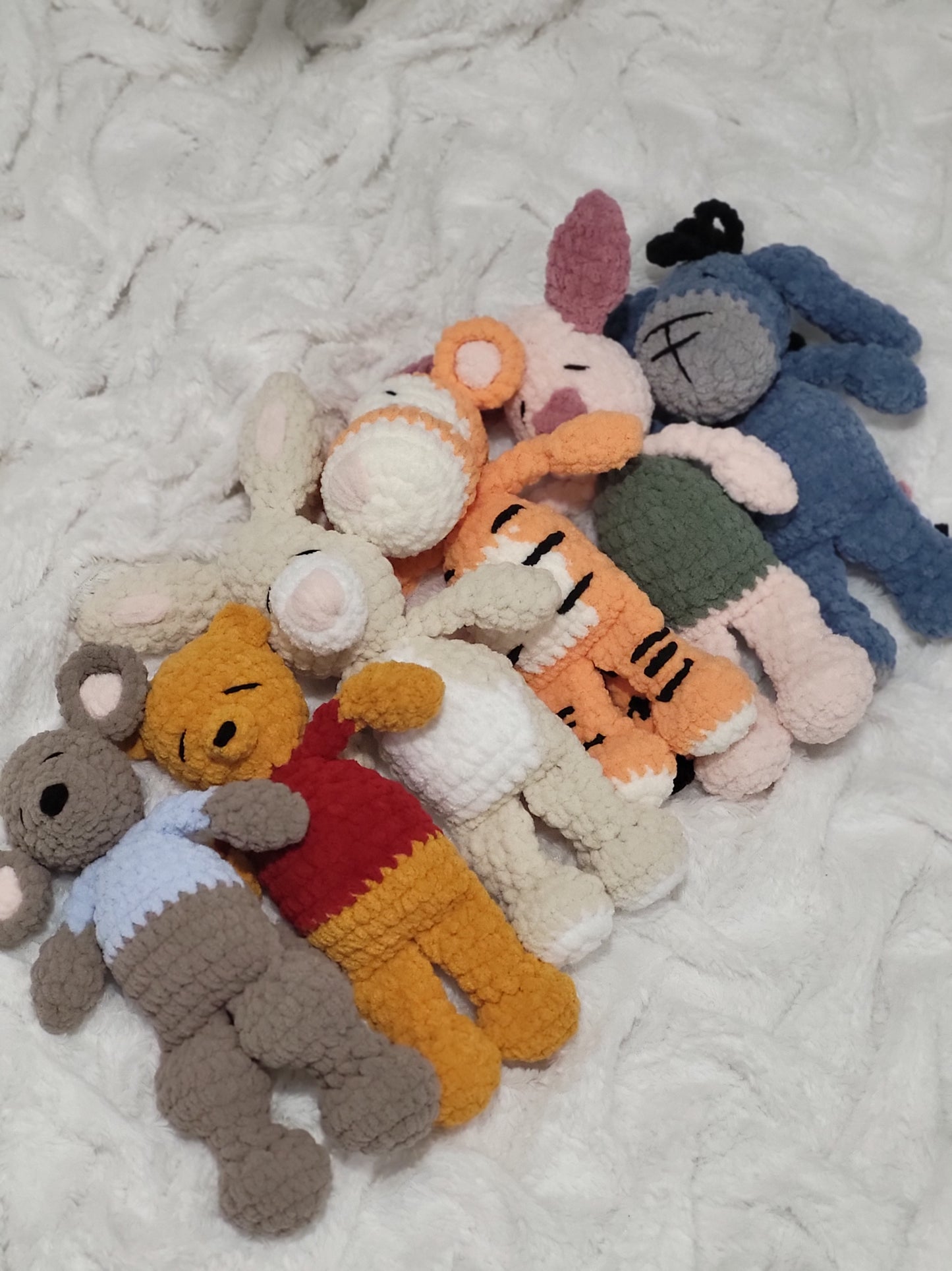 The 100 Acre Woods Collection - Fully Stuffed Body Plushies - 12”