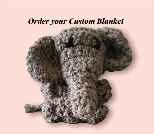 Crochet Baby Blanket - Custom Blanket - Made to Order
